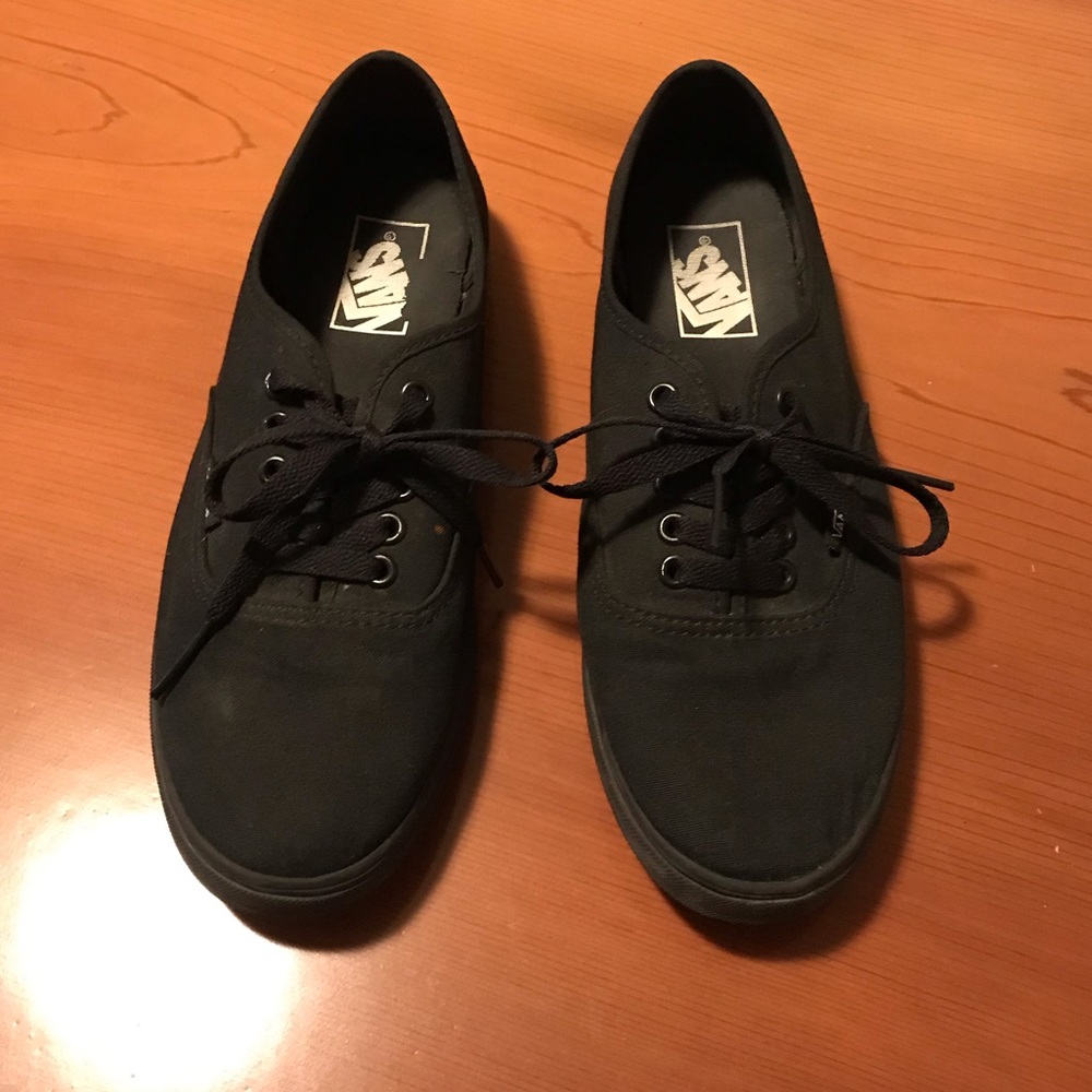 Black Vans Shoes